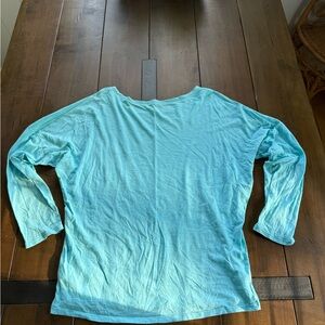 Lilly Pulitzer Aqua Long Sleeve Tee
